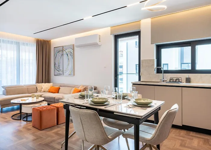 Apartmán Itero 2-bedroom Luxury Larnaca